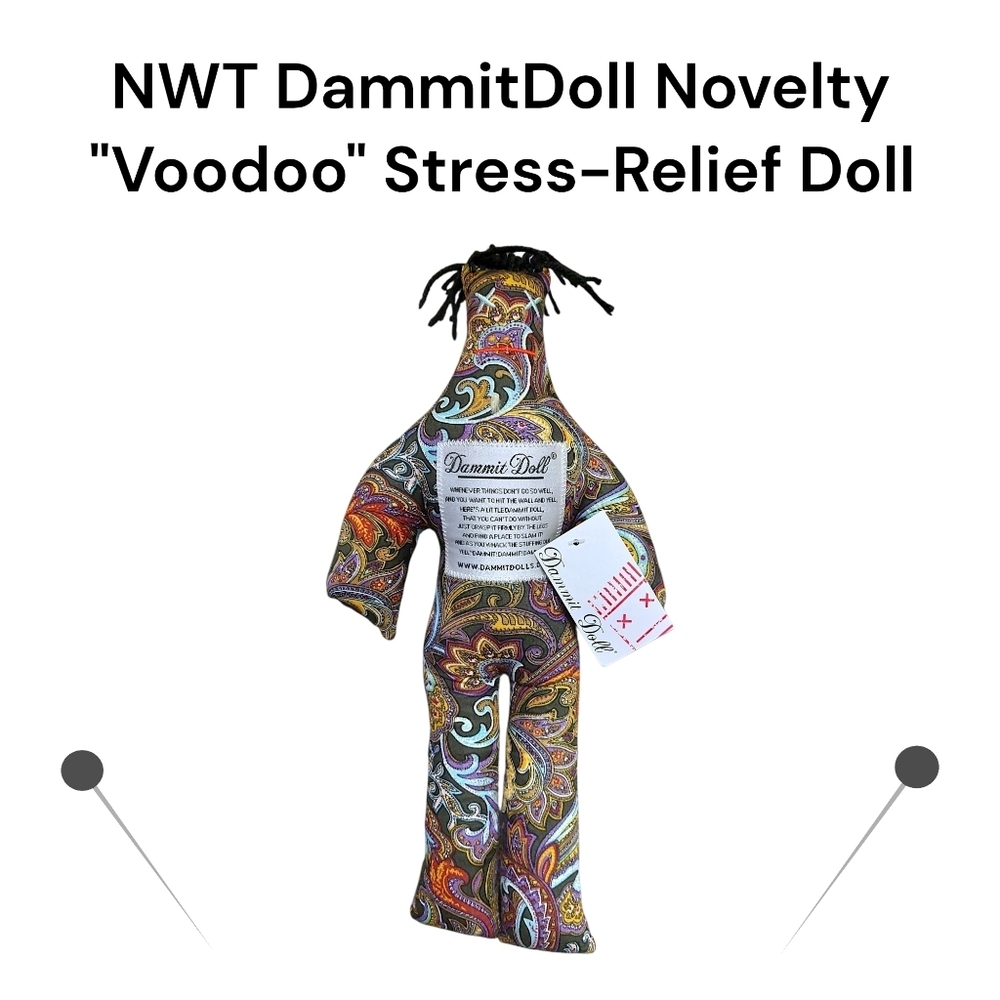 Novelty DammitDoll Voodoo Stress-Relief Doll